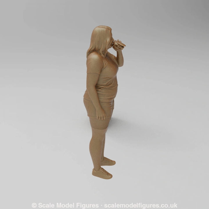 MM4407 Girl Eating Burger Figure
