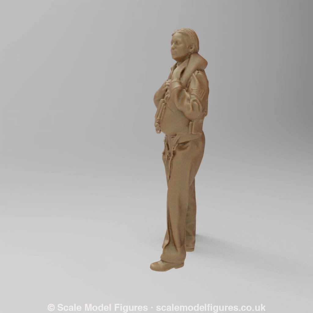 MM4409 Female WW2 Pilot 2 Figure
