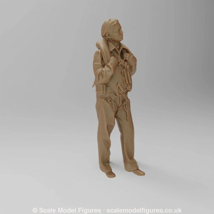 MM4409 Female WW2 Pilot 2 Figure