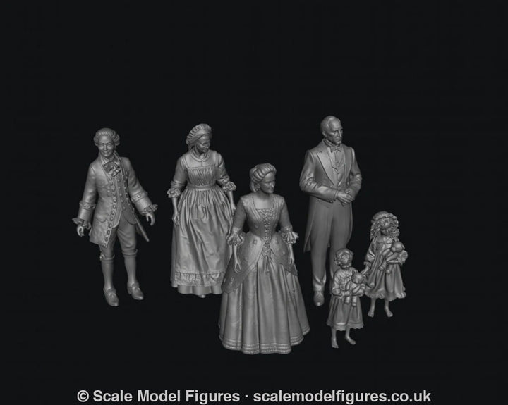 SW5010 Victorian Family - Figure