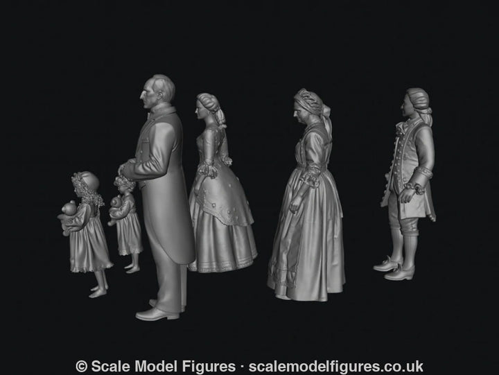 SW5010 Victorian Family - Figure
