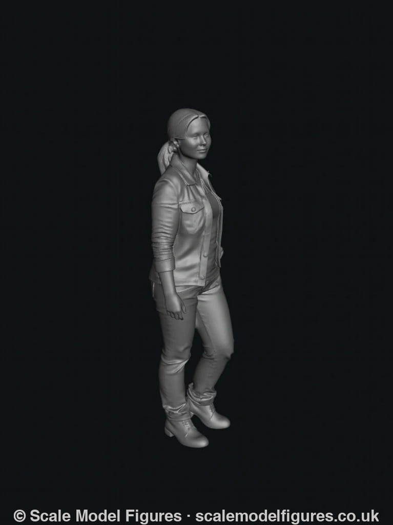 SW5014 Street People - Casual Woman Hand on Hip - Figure