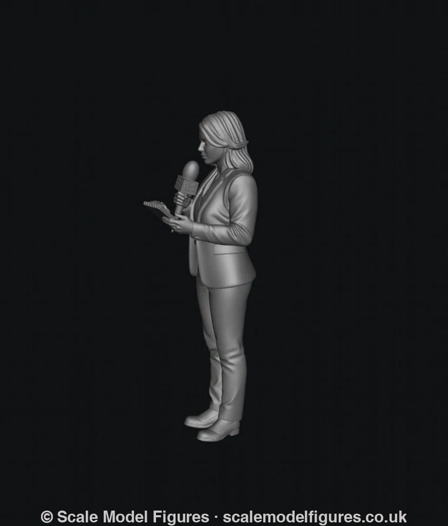 SW5014 Street People - Onsite News Reporter - Figure