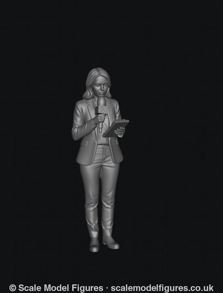 SW5014 Street People - Onsite News Reporter - Figure