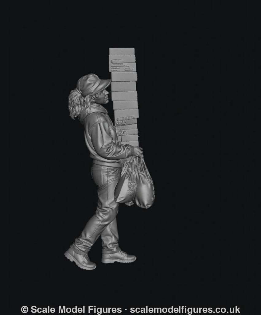 SMF5048 Female Shopper - Figure