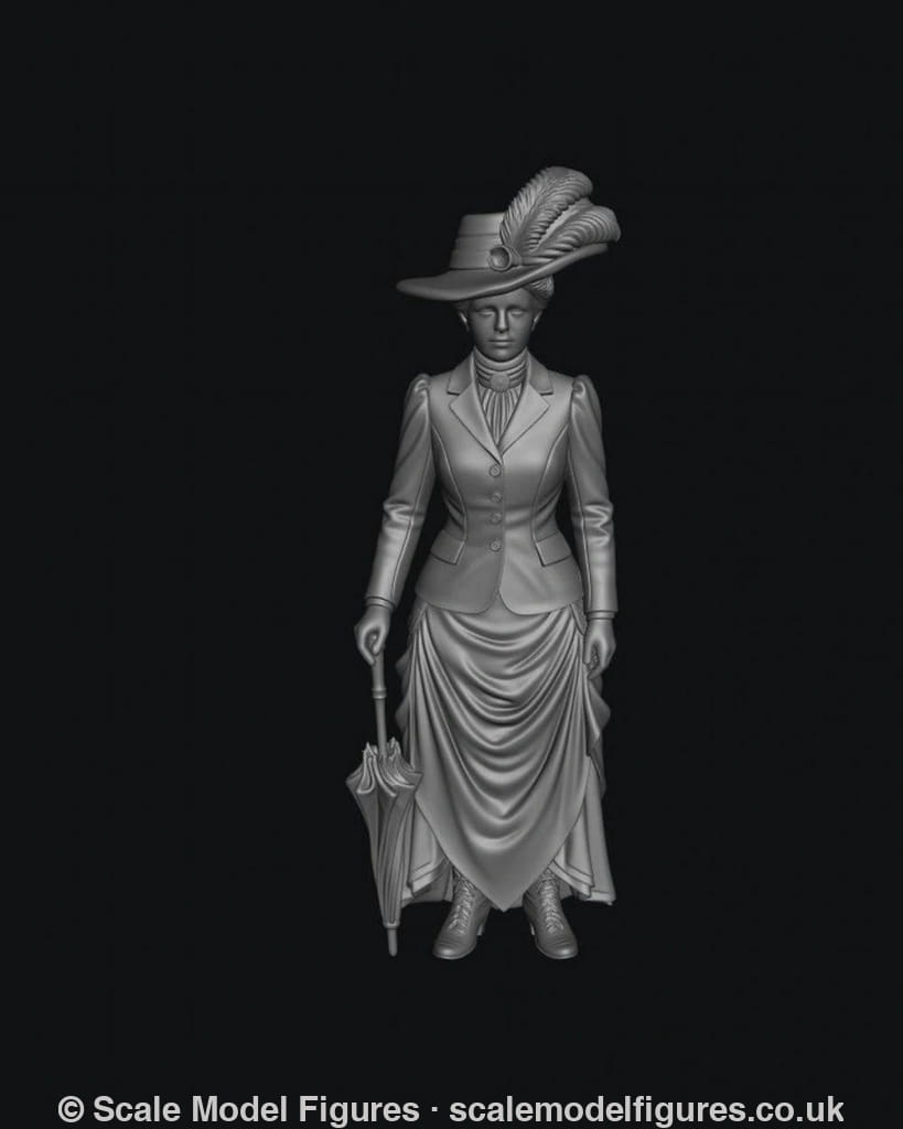 SMF5114 - Edwardian/Victorian Railway Passenger 4 - Figure