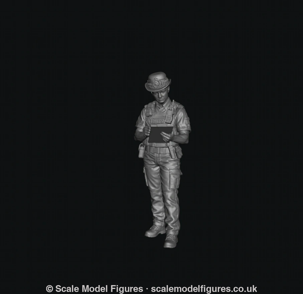 SMF5170 Crime Scene Female Police Women - Figure