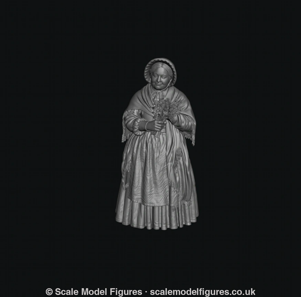 SMF5179 Victorian Stories - Female Flower Seller - Figure
