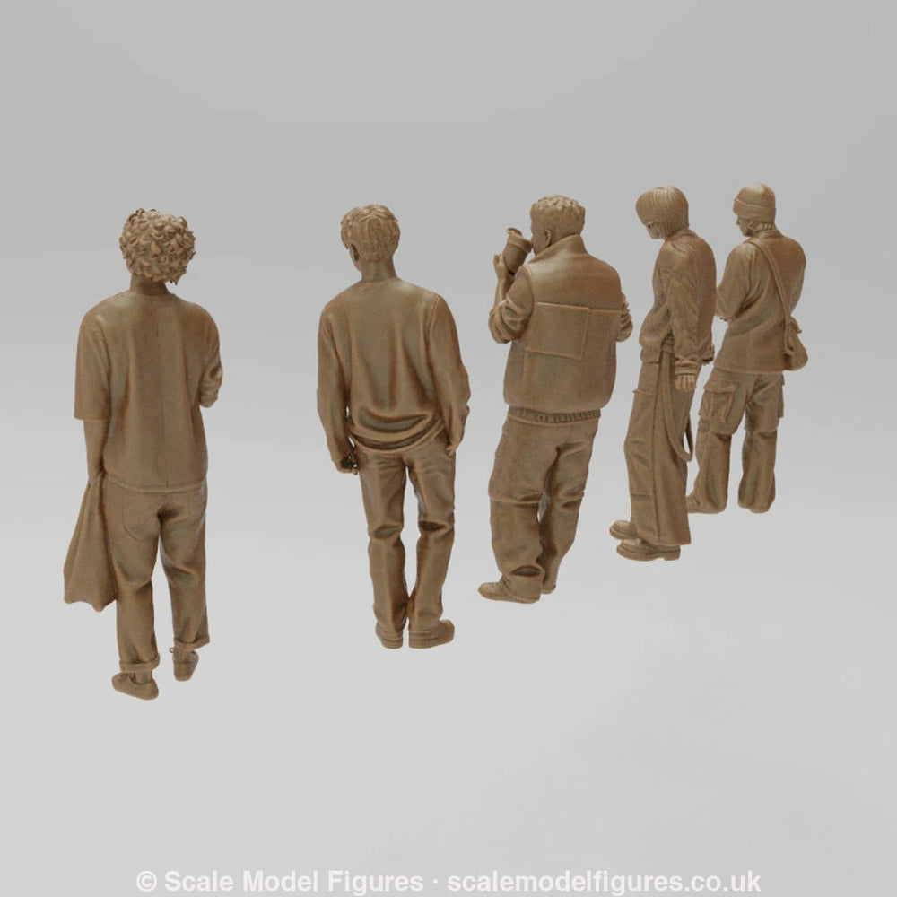 SW6055 Young Teen Boys Shopping - Figure