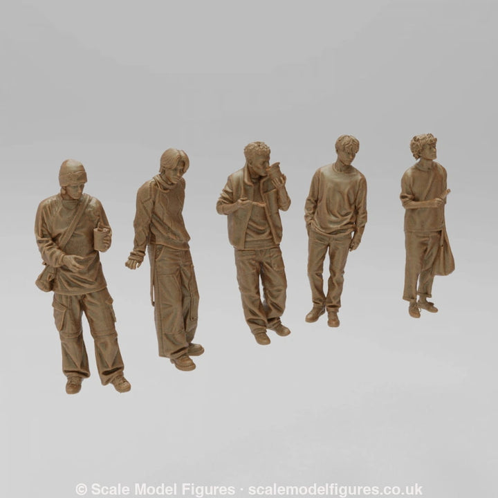 SW6055 Young Teen Boys Shopping - Figure