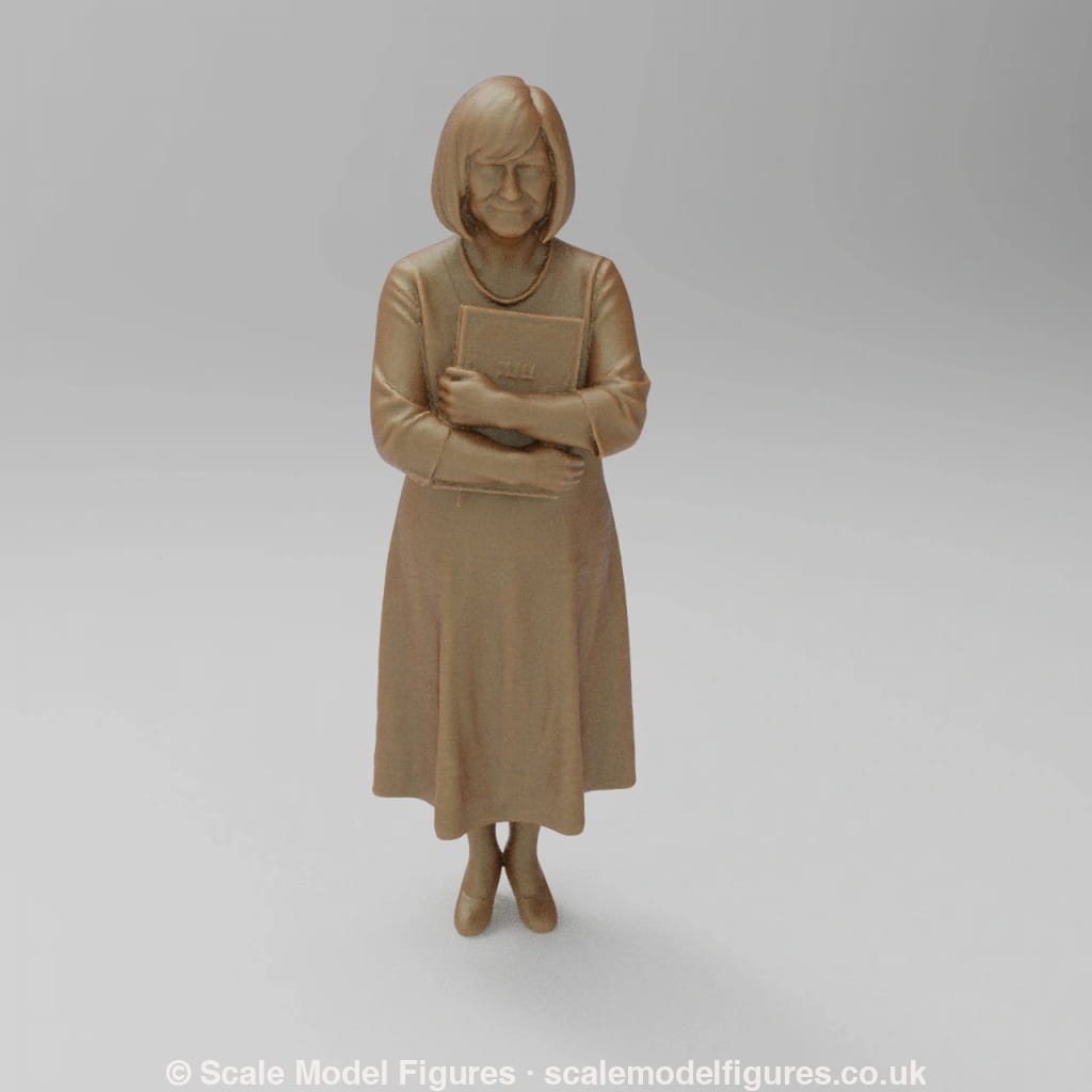 SW8022 Church Lady with Bible - Figure