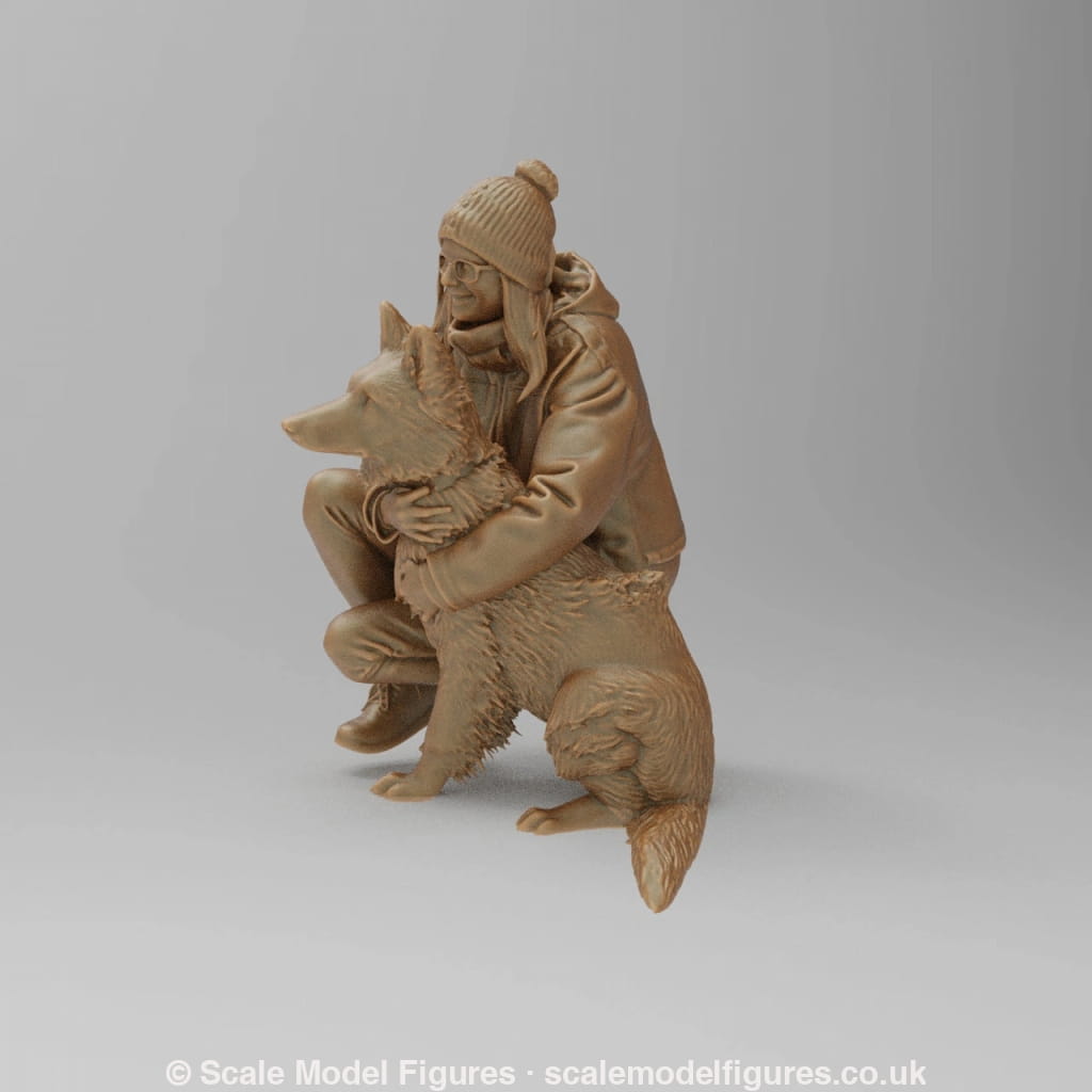 SW8179 Young Girl with Companion - Figure
