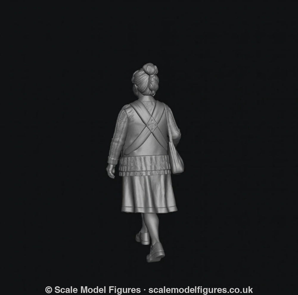 SMF8300 Grandma Carrying Baby in Harness 1 - Figure
