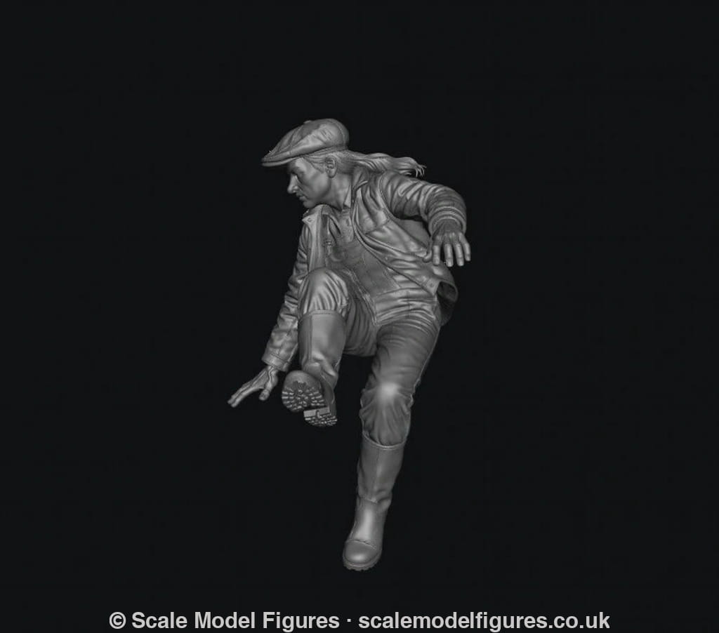 SMF8329 Female Farmer Jumping Gate - Figure