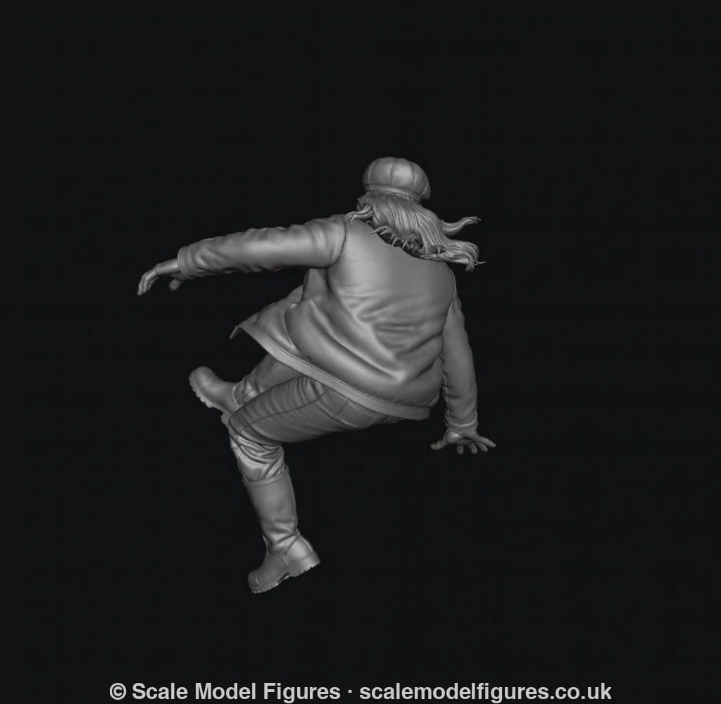 SMF8329 Female Farmer Jumping Gate - Figure