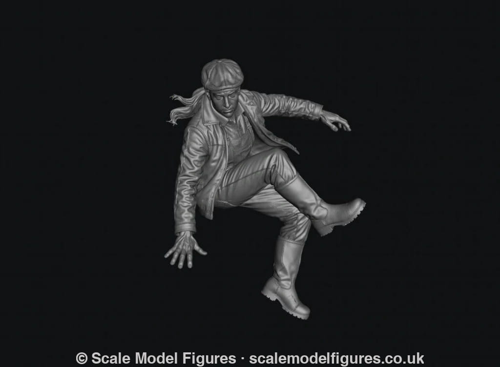 SMF8329 Female Farmer Jumping Gate - Figure