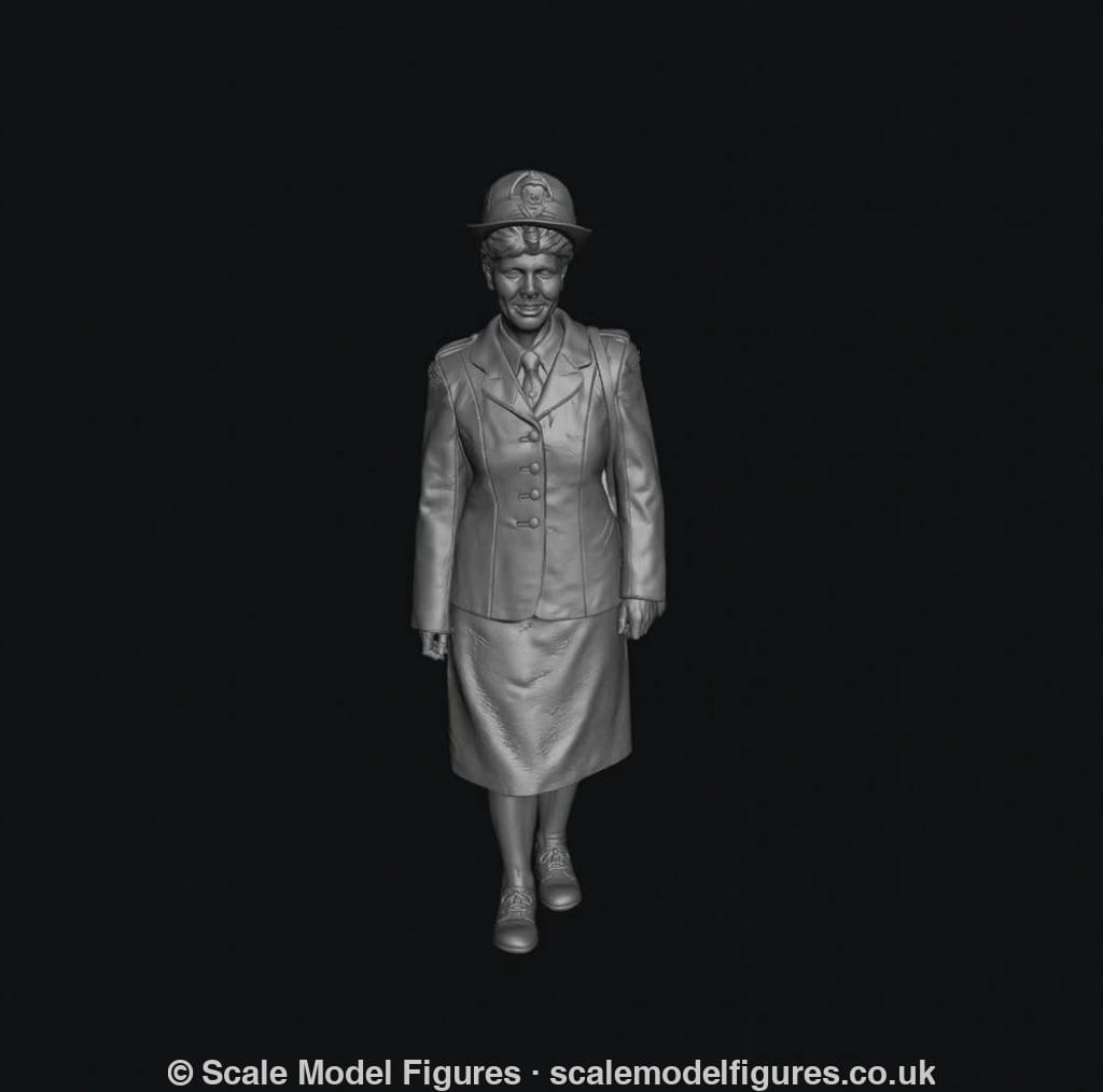SMF8331 Traffic Wardens Female 1 1970’s - Figure