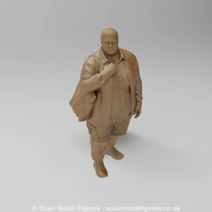 SW9073 Large Lady with Bag - Figure