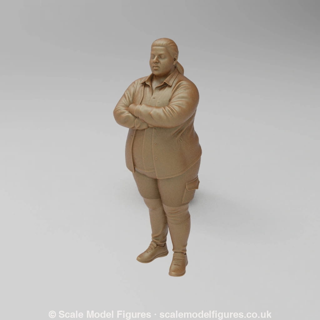 SW9078 Large Female Arms Crossed - Figure