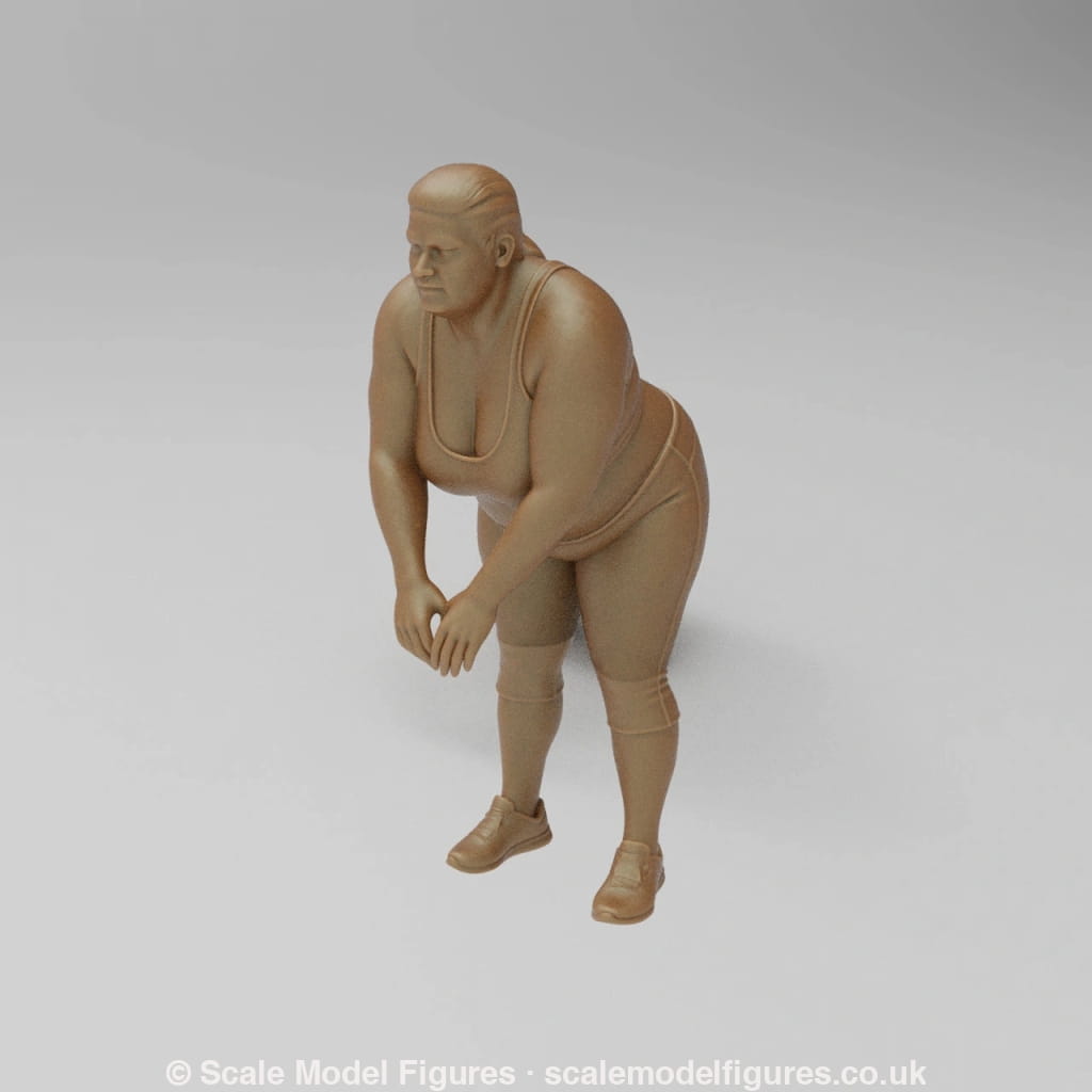 SW9080 Large Female Bending over - Figure