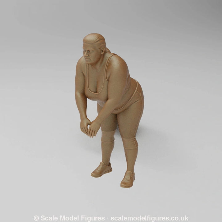 SW9080 Large Female Bending over - Figure