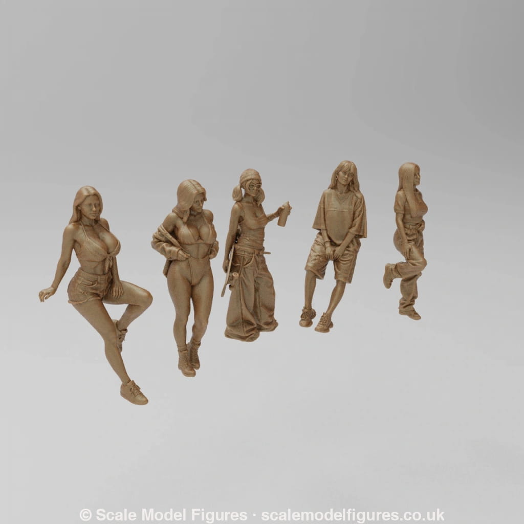 SW9091 Female Street Gang - Figure