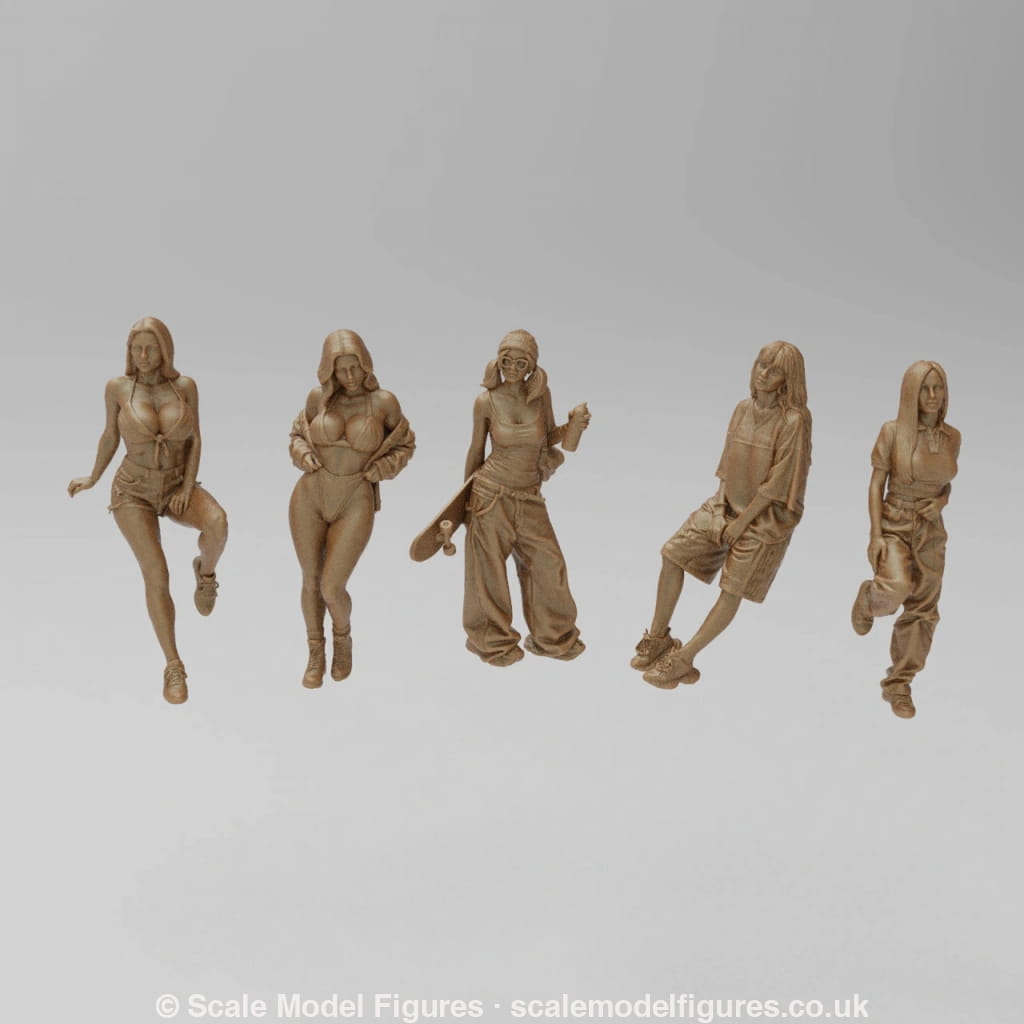 SW9091 Female Street Gang - Figure