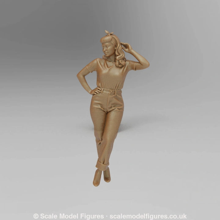SW9109 Rockabilly girl 2 - Figure