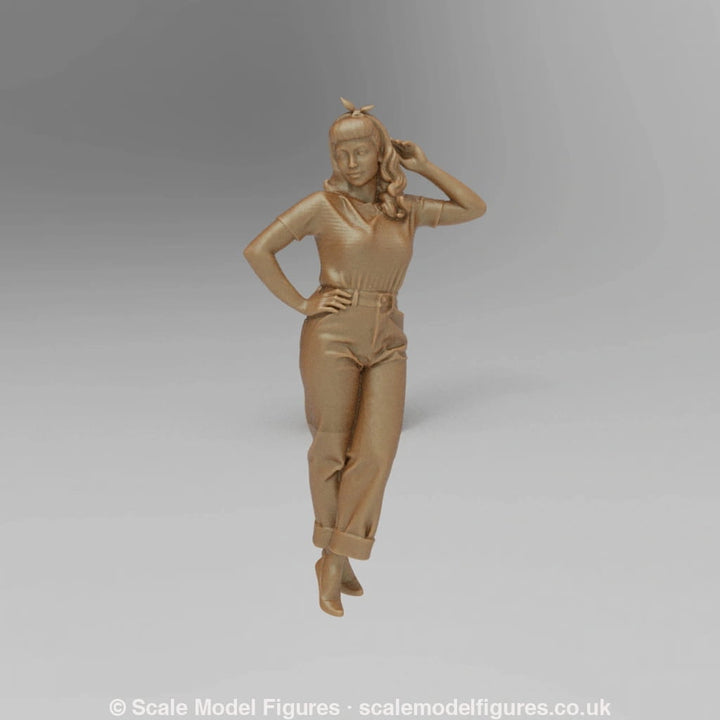 SW9109 Rockabilly girl 2 - Figure