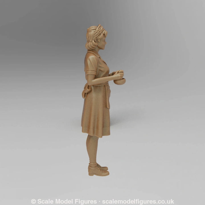 SW9114 Waitress with coffee - Figure