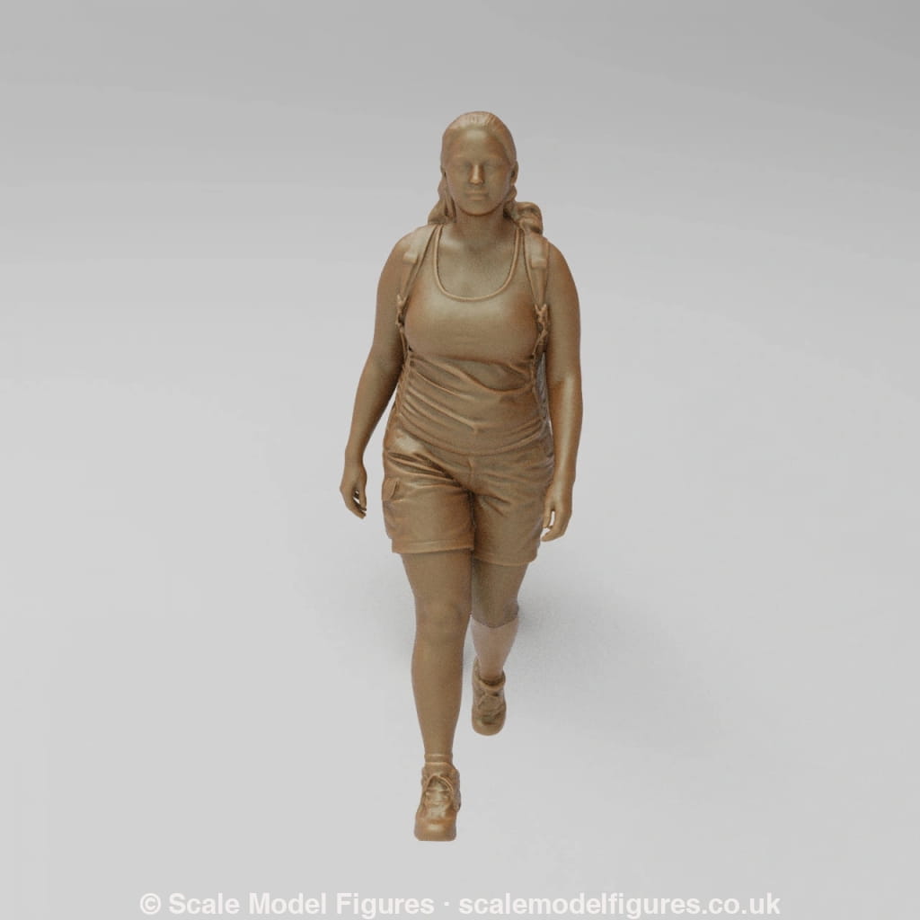 SW9119 Backpacker Girl - Figure
