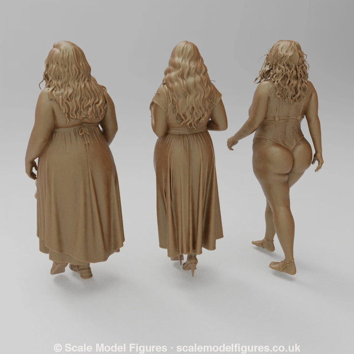 SW9124 Busty Girls Walking - Figure