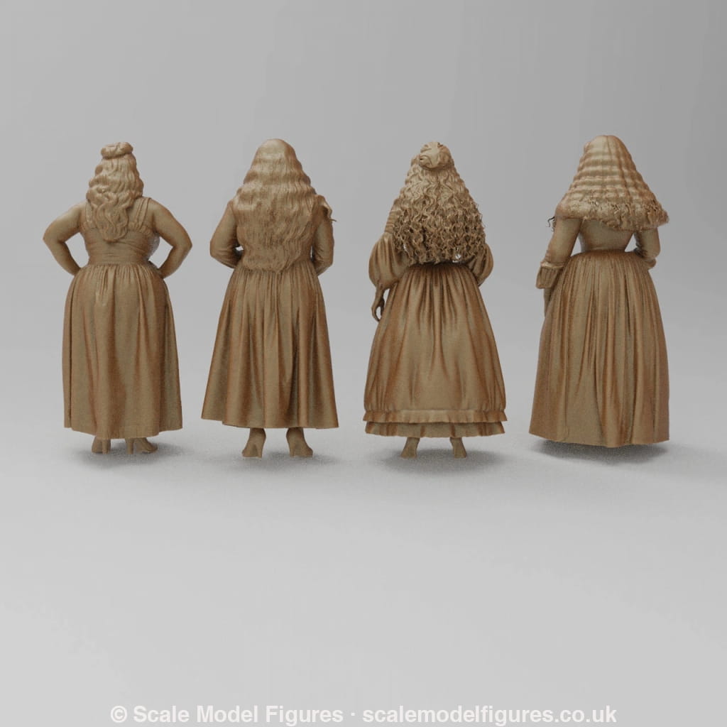 SW9125A Medieval Girls - Figure