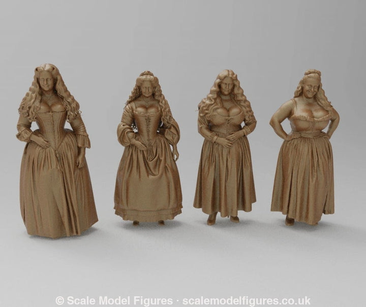 SW9125A Medieval Girls - Figure