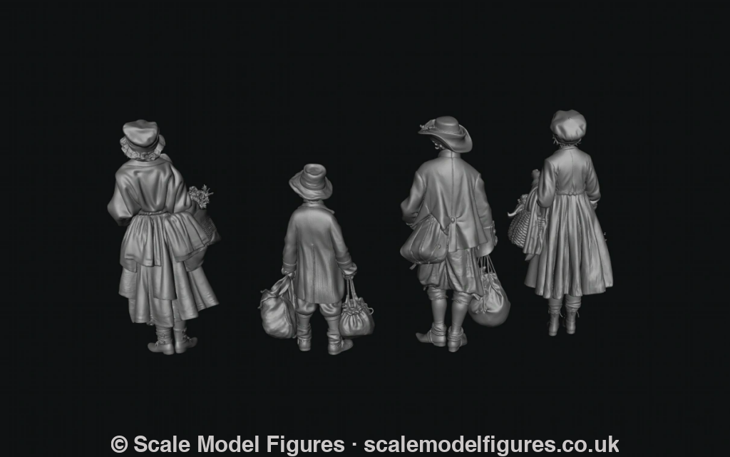 SMF9200 Victorian/Edwardian Street Urchins - Figure