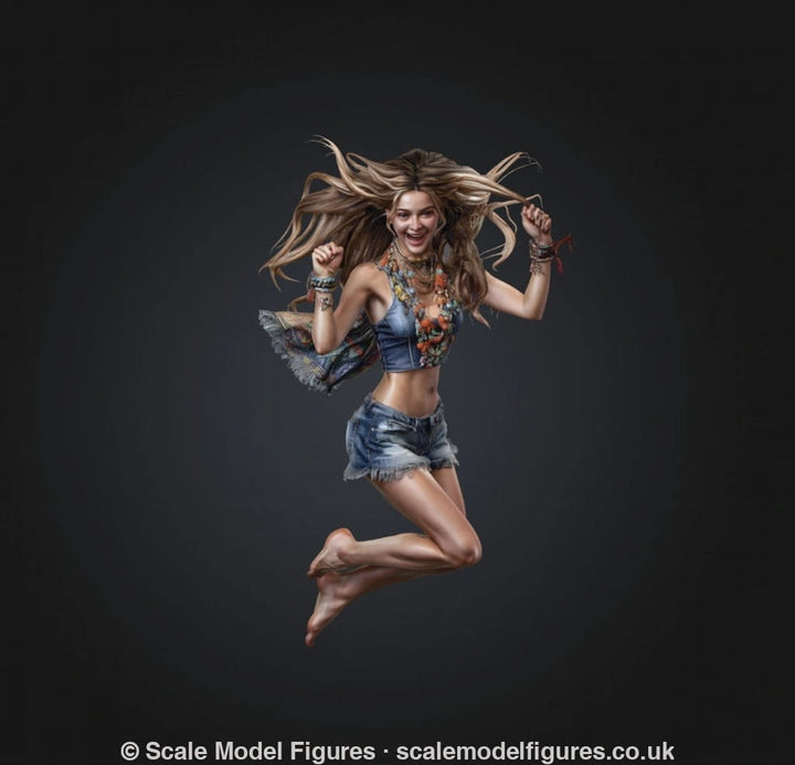 SW9215 Girl Leaping into the Air - Figure
