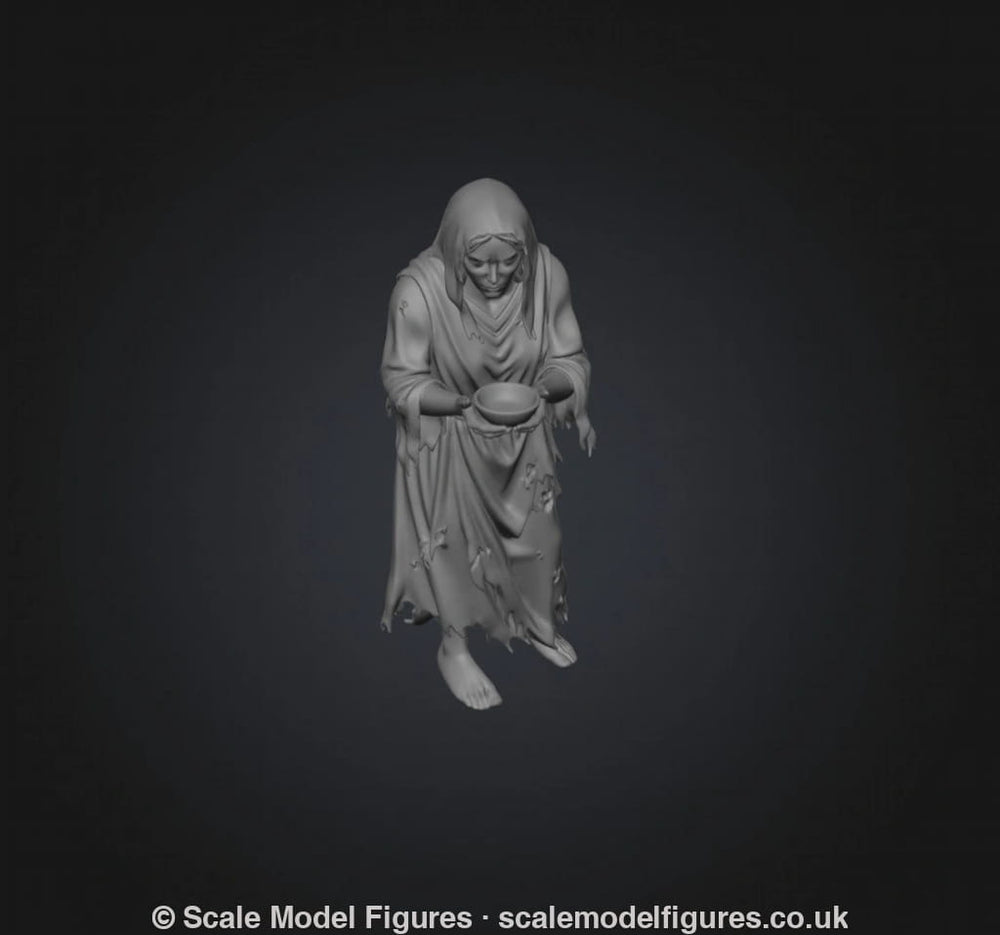 SW9231 Female Begger - Figure