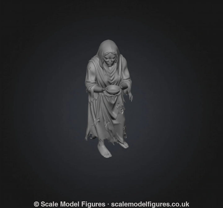 SW9231 Female Begger - Figure