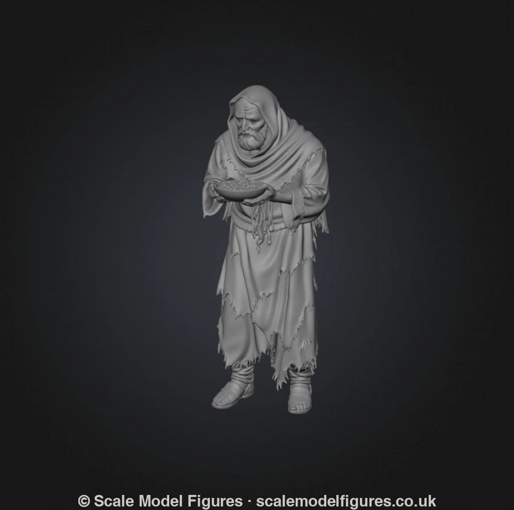 SW9233 Male Begging - Figure