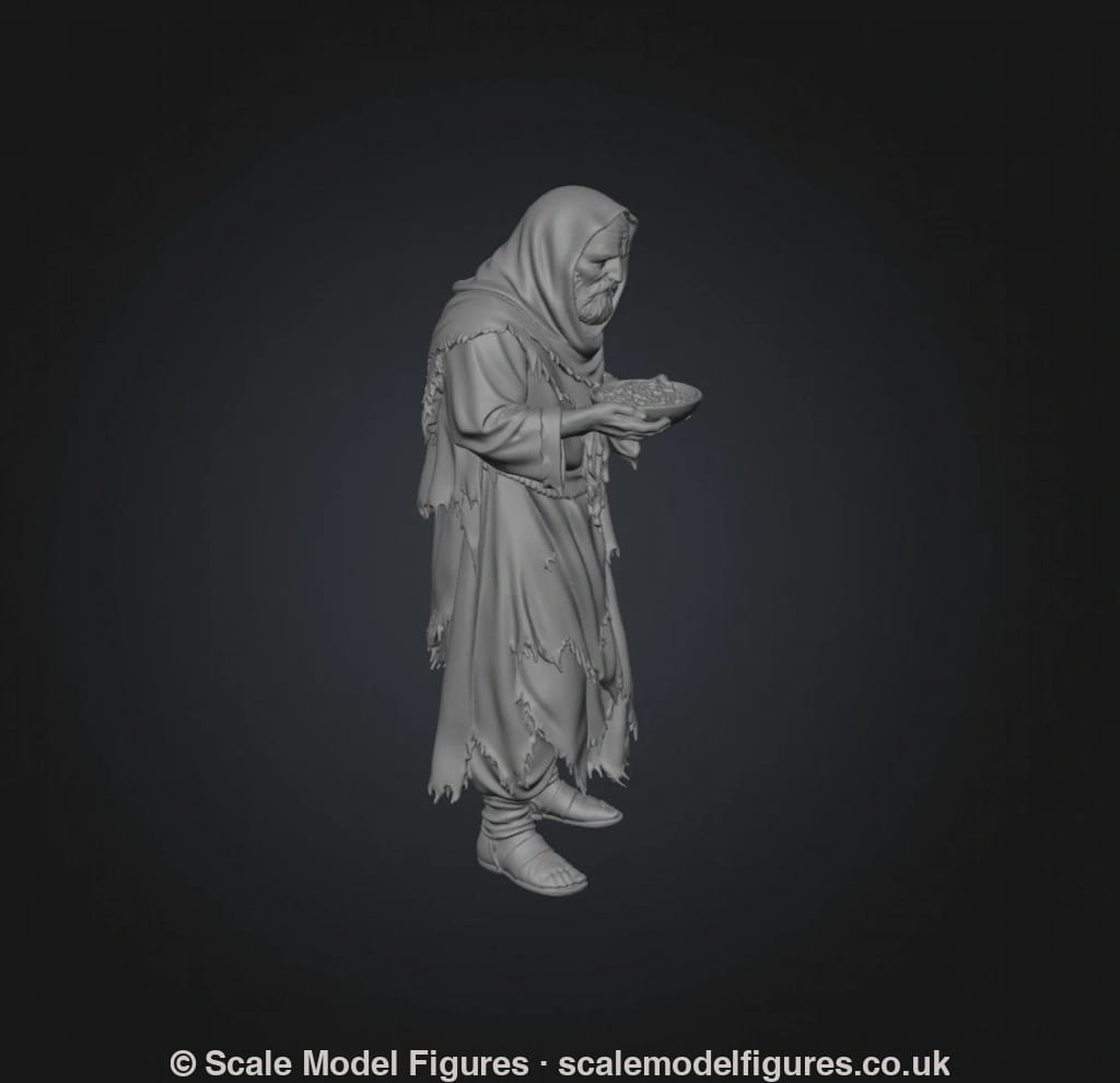 SW9233 Male Begging - Figure