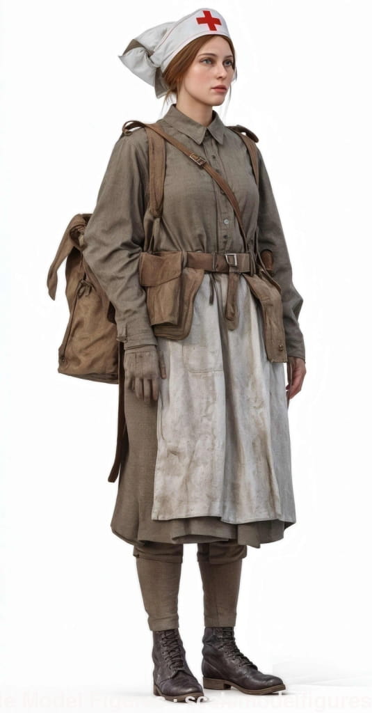 SW9238 World War I Red Cross Nurse - Figure
