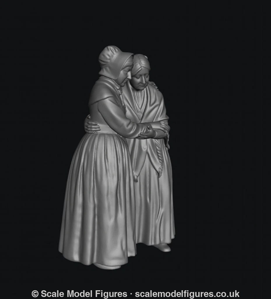 SW9269 2 Grieving Victorian/Edwardian Ladies - Figure