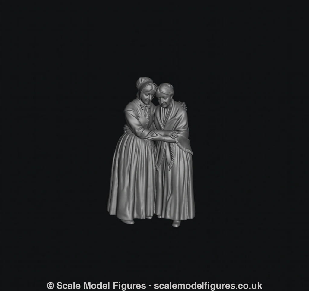 SW9269 2 Grieving Victorian/Edwardian Ladies - Figure