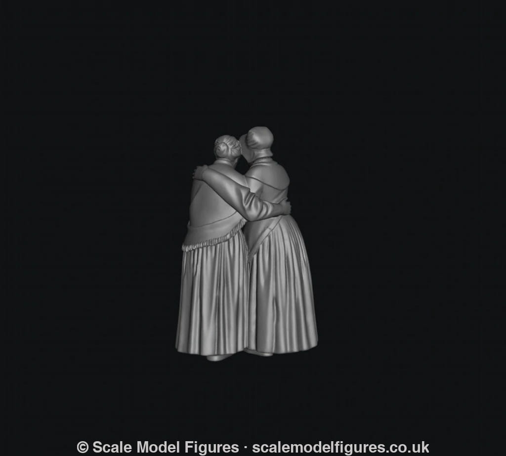 SW9269 2 Grieving Victorian/Edwardian Ladies - Figure