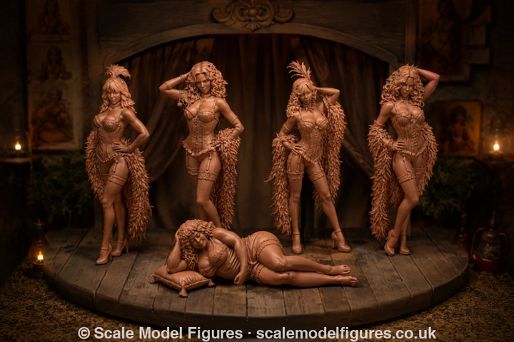 SMF9306 Burlesque Girl Roxeanne - Figure