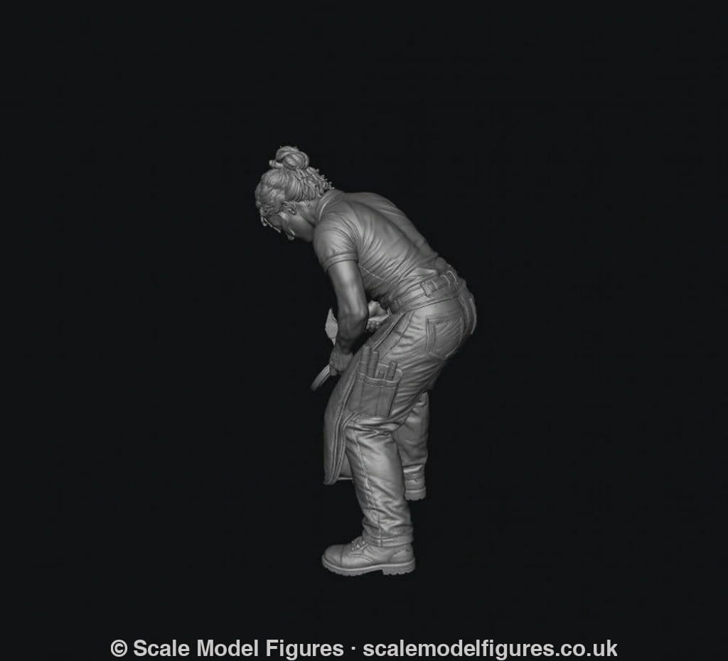 SMF9507 Modern Female Farrier - Figure