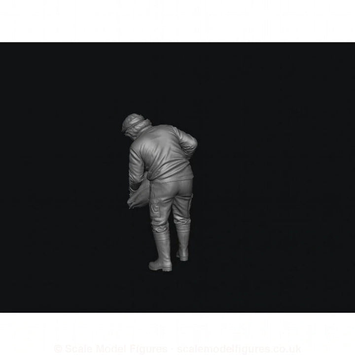 SMF9521 Female Farmer feeding live stock - Figure