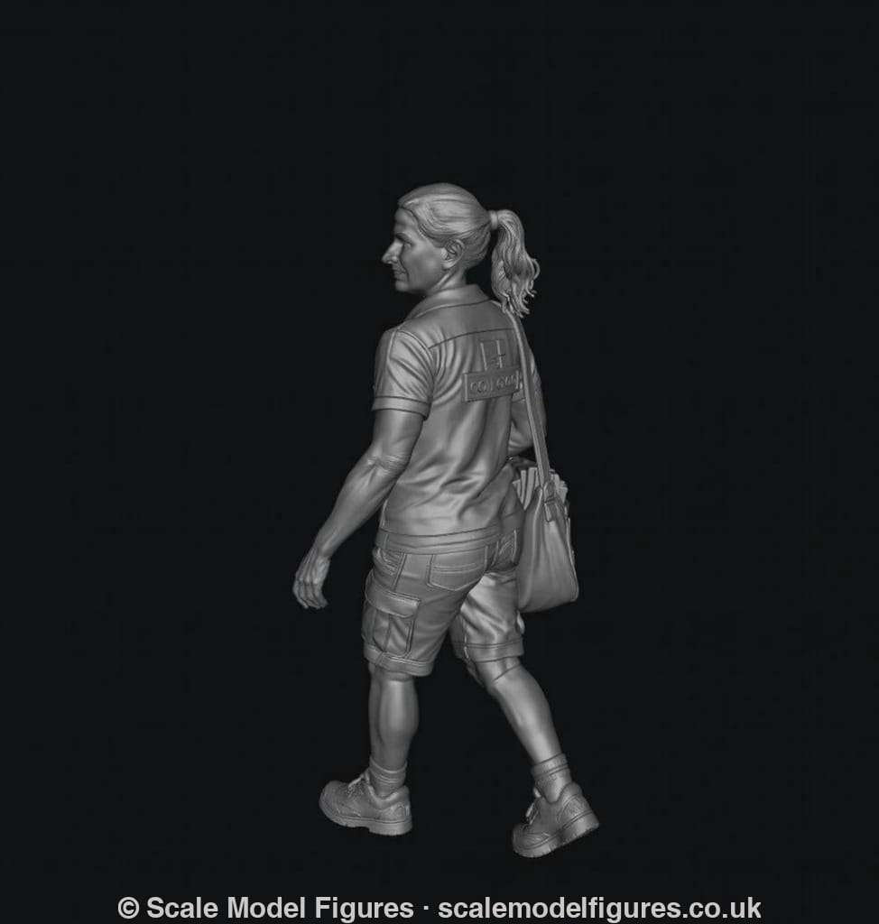 SMF9557 Postal Worker Summer 3 - Figure