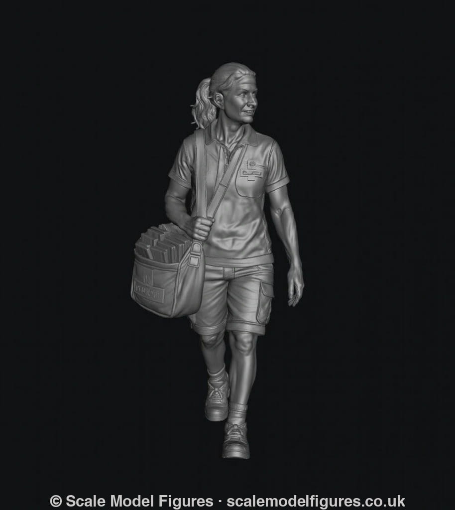 SMF9557 Postal Worker Summer 3 - Figure