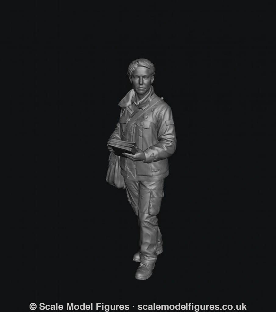 SMF9558 Postal Workers Winter 2 - Figure